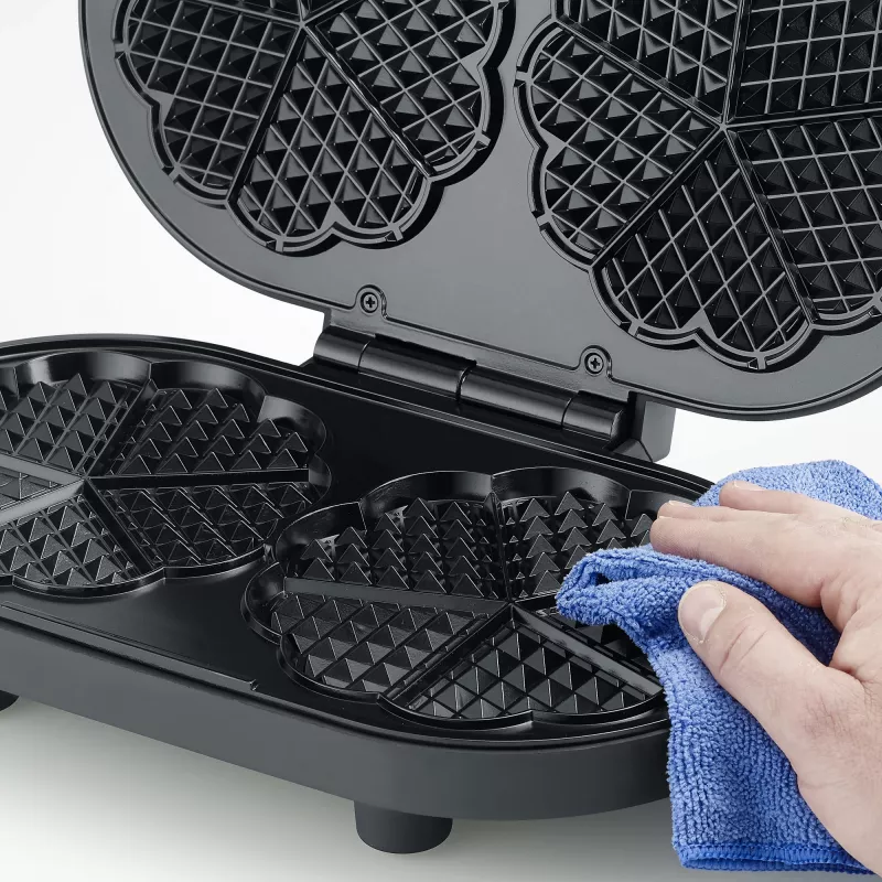 Vafelinė Severin WA 2118 2 vafeliai 1200 W juoda
