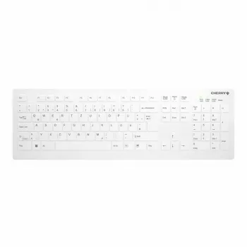 Contour Design Active Key Contour QuickClean Medicininė klaviatūra IP68 Pilno dydžio Belaidė Balta Vokiškas išdėstymas DE C8112