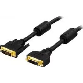 DVI laidas Deltaco DVI-602A 2 m DVI-D juodas