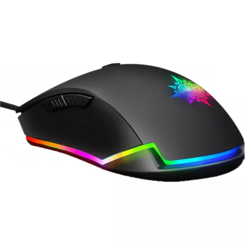 INCA Gaming Mouse IMG-327 4800 DPI. RGB. 6 mygtukai. USB. Juoda
