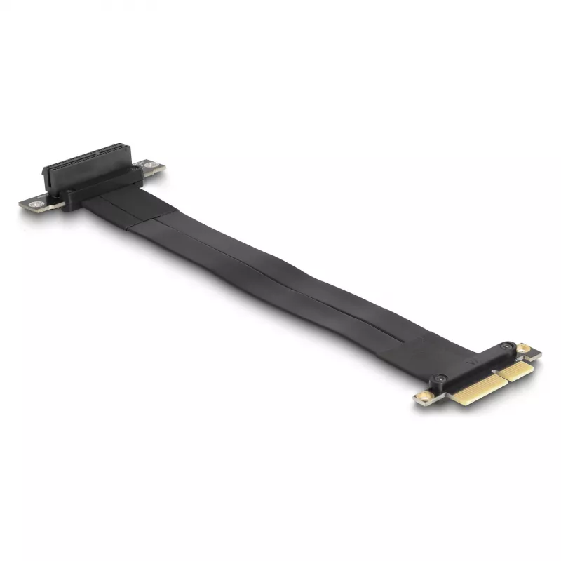 DeLOCK PCI Express x4 lizdo adapteris su 90° kampu ir 30 cm kabeliu
