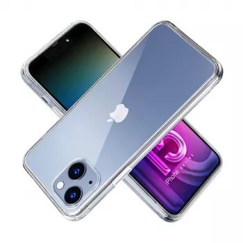 3MK Clear Case apsauginis dėklas iPhone 15 skaidrus