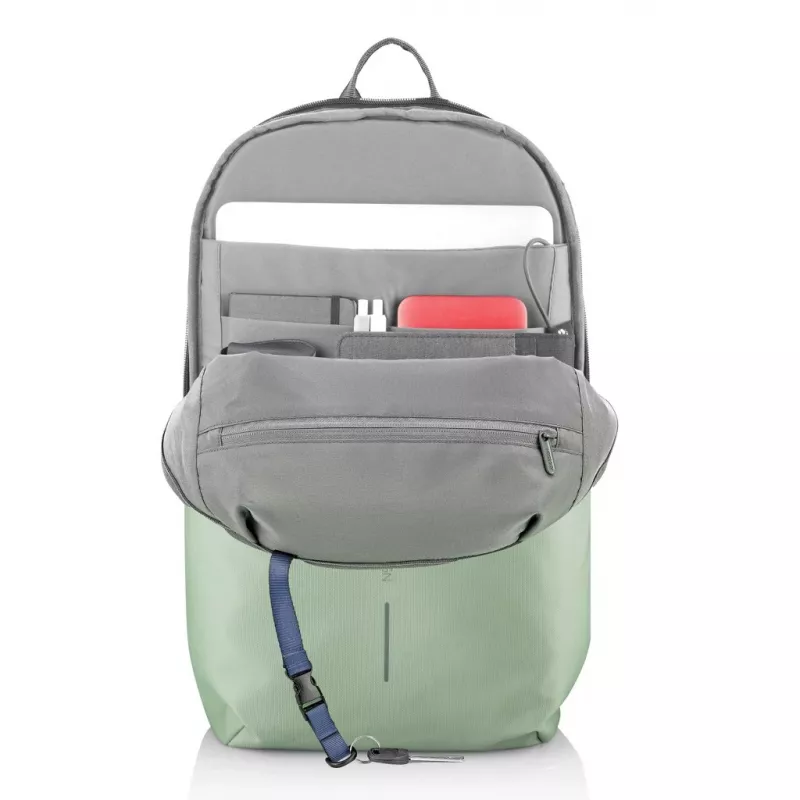 Antivagis kuprinė XDDESIGN Bobby Soft – Iceberg Green, modelis P705.999