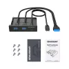 Vidinė sąsajos plokštė / adapteris GRAUGEAR G-MP01 juoda 102x102x25mm