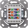DIGITUS DN-9005-N – jungties lizdas, įleidžiamas montavimas – 2×RJ-45 – RAL 9010 (DN-9005-N)