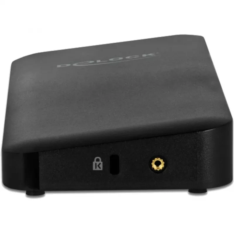 Delock USB Type-C DP 1,4 Docking Station 4K - dokavimo stotelė - USB-C 3,2 Gen 2 - HDMI, DP - 1GbE - 85 W (87746)