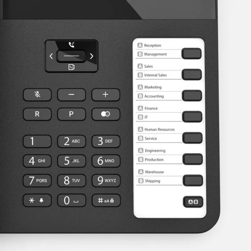 Laidinis stalinis telefonas Gigaset DESK 600 juodas