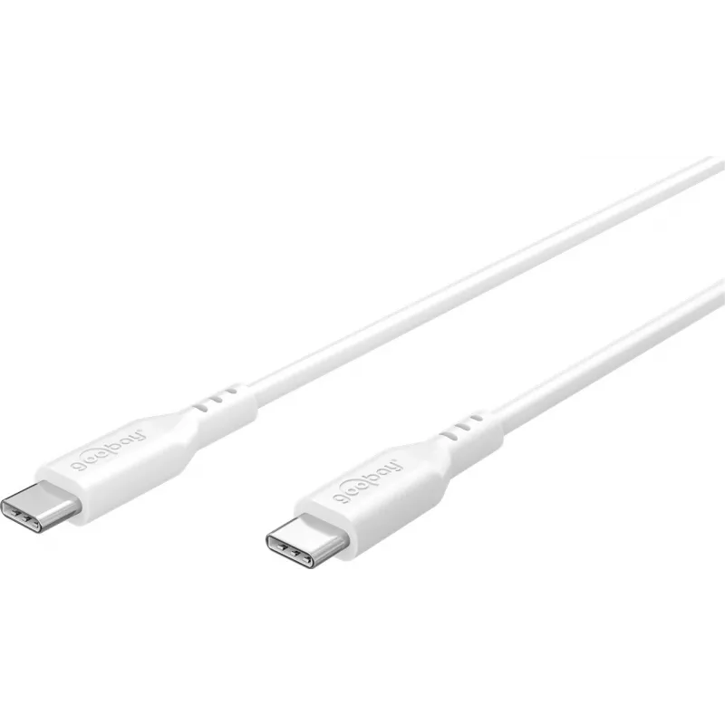Goobay 77743 USB laidas baltas