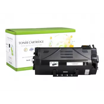 STATIC dažų kasetė, suderinama su Lexmark 62D2H00, juoda, 25 000 puslapių