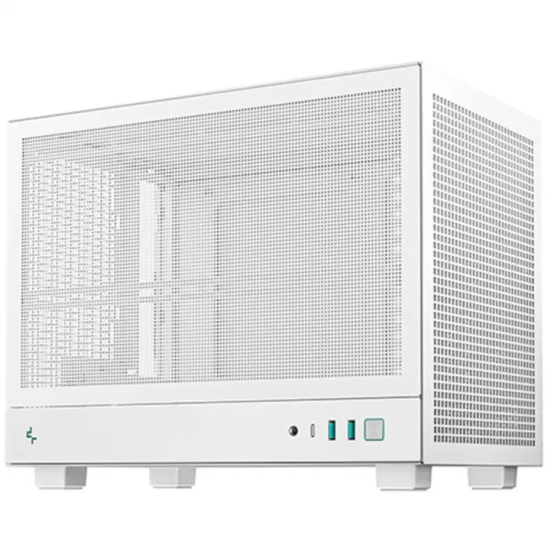 Korpusas DeepCool CH160 MESH WH, ATX, baltas