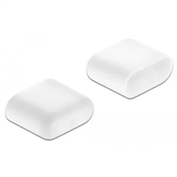 Dulkių dangtelis DeLOCK USB Type-C kištukui 10 vnt balti