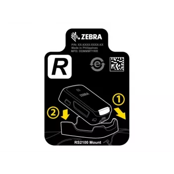 Zebra SG-RS2X-HMTRA-01 laikiklis Pasyvus brūkšninių kodų skaitytuvų laikiklis Juodas
