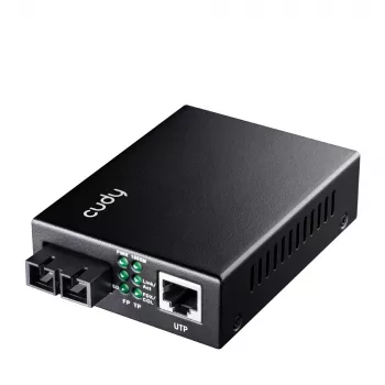 Tinklo medijos keitiklis Cudy MC100GSA-20 1x RJ-45 1x SC vienmodis 1310 nm 1000 Mbit/s 20 km