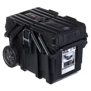 Dėžė įrankiams KETER CANTILEVER Job Box (17203037/238270) ant ratukų Juoda