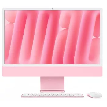 iMac 24 colių: M4 8/8, 16 GB, 256 GB SSD - Rožinis