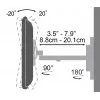 Sbox LCD-441 sieninis laikiklis (23-55 col./30 kg/400x400)