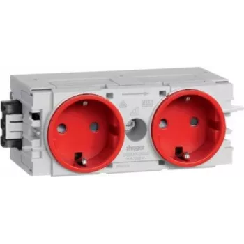 Hager Dado Trunking Plug-In modulis (P x A x G) 120 x 50 x 61 mm GS20003020 1 vnt. eismo raudona (GS20003020)
