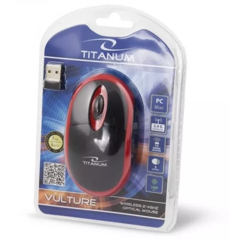 Belaidė pelė Esperanza Titanum TM116R RF