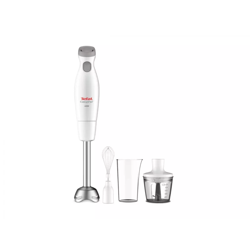 Stalo blenderis Tefal HB4531 0,5 l 450 W pilka, nerūdijantis plienas, balta