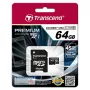 Flash atminties kortelė Transcend 64GB MicroSDXC UHS-I TS64GUSDU1