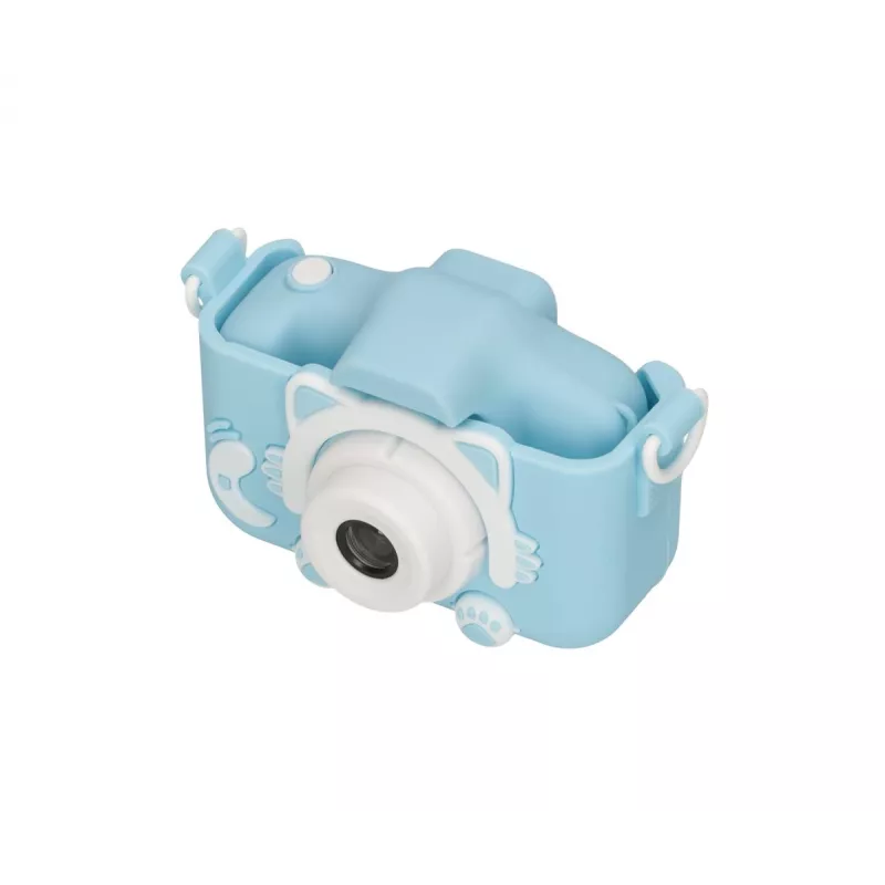 Vaikų skaitmeninis fotoaparatas Extralink H27 Single Blue – 1080P 30fps, 2.0 colio ekranas