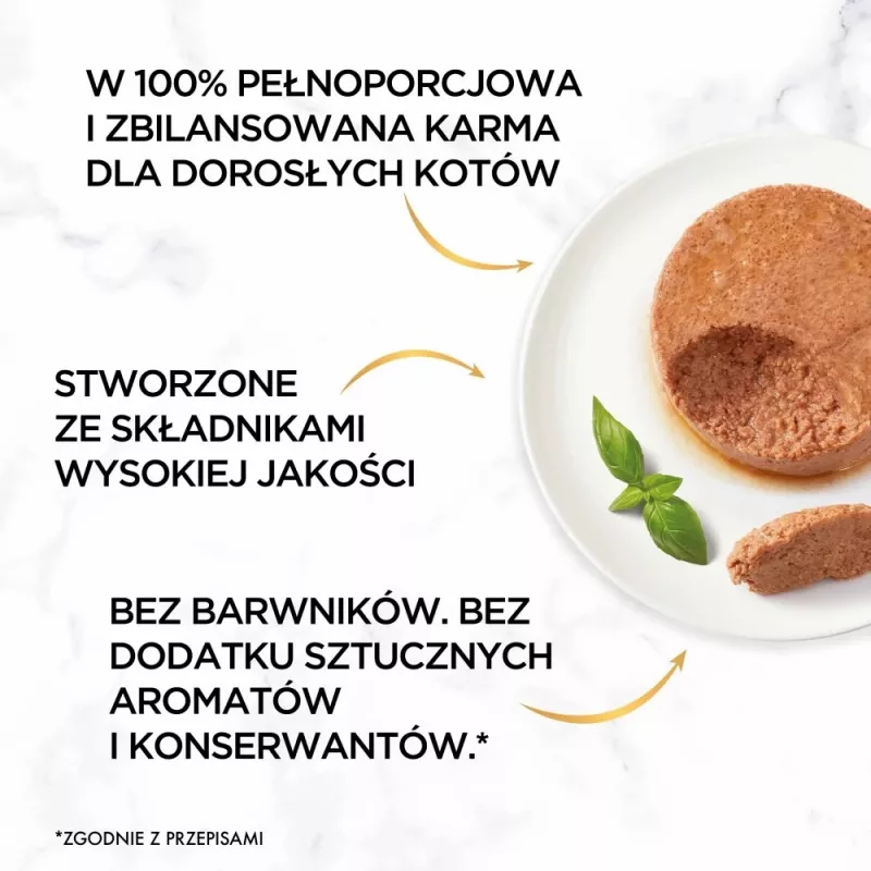 Šlapias kačių ėdalas multipack Purina Nestlé Gourmet Gold Mus Mix 48×85 g skardinių įvairūs skoniai