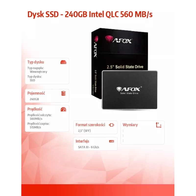 Afox SSD 240GB QLC