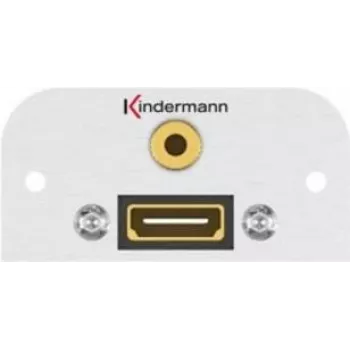 Lizdinis kištukas HDMI + 3,5 mm Kindermann 7441000589