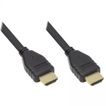 Good Connections GC-M0138 HDMI 2.0 laidas 2 m, 4K@60Hz, 18 Gbit/s, juodas