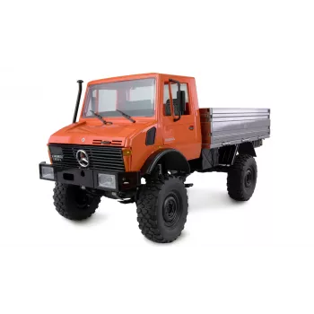 Bešalis visureigis sunkvežimis Amewi Unimog Elektrinis variklis 1:12