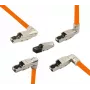 helos Cat 8.1 metalinis jungtis 263837 — ekranuotas RJ45 modulinis kištukas, 5 variantai