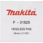 Makita vinys 0,6 x 25mm nerūdijantis plienas F-32155 10000 vnt.