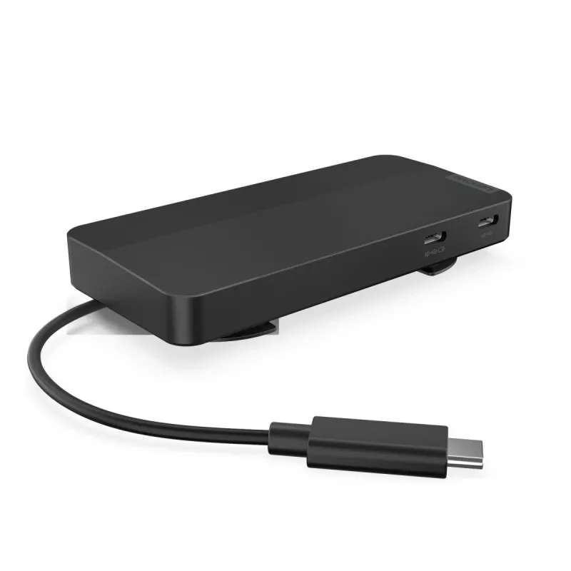 Lenovo 40B90100EU USB-C dokas / prievadų replikatorius, laidinis, USB 3.2 Gen 1 (3.1 Gen 1) Type-C, juodas