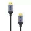 UNITEK C1628GY01-1M DisplayPort laidas, juodas, pilkas