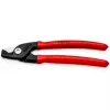 Kabelių žirklės Knipex 95 11 160 — 160 mm pjovimo galia, ergonomiškos rankenos