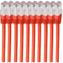 Tinklo kabelis ShiverPeaks BS75711-HR-SET10 Raudonas 1m Cat6 S/FTP