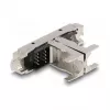 DeLOCK RJ45 mova LSA į LSA Cat.6A beįrankė juoda