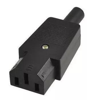 Microconnect C13PLUG maitinimo kištuko adapteris C13 juodas