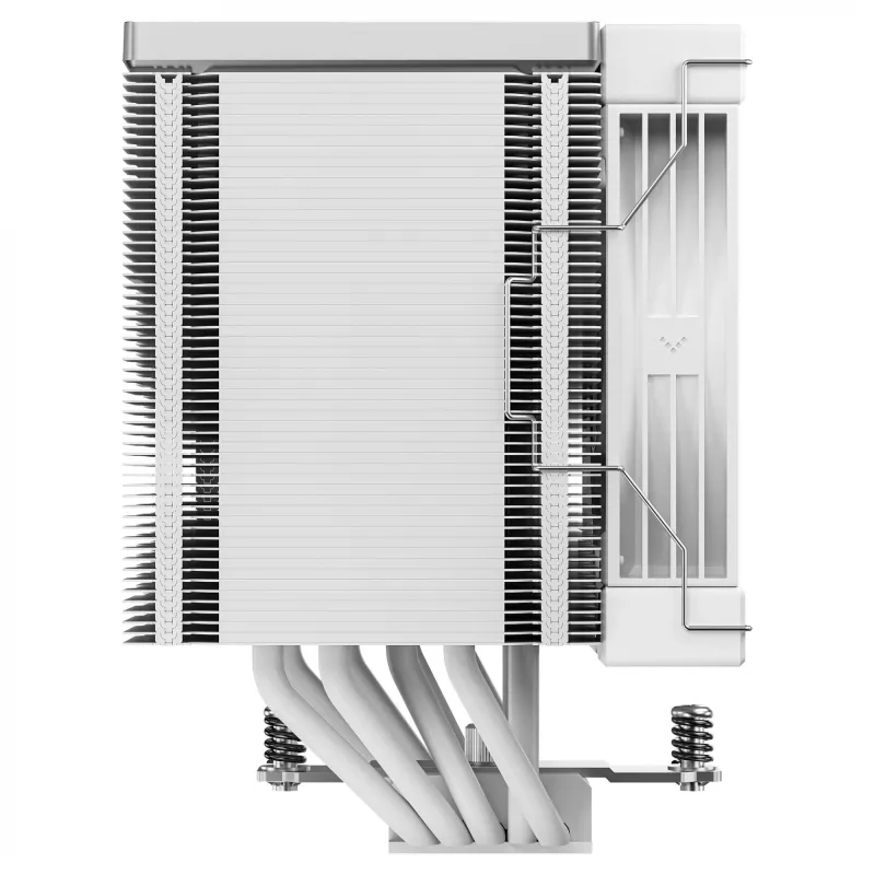 Oro procesoriaus aušintuvas DeepCool AK500 G2 WH, 120 mm ventiliatorius, maks. oro slėgis 3.33 mmH2O, 117×129×159 mm, baltas