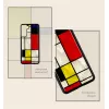 Apsauginis dėklas iKins Modrian Black, skirtas Samsung Galaxy S21+