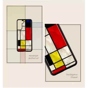 Apsauginis dėklas iKins Modrian Black, skirtas Samsung Galaxy S21+