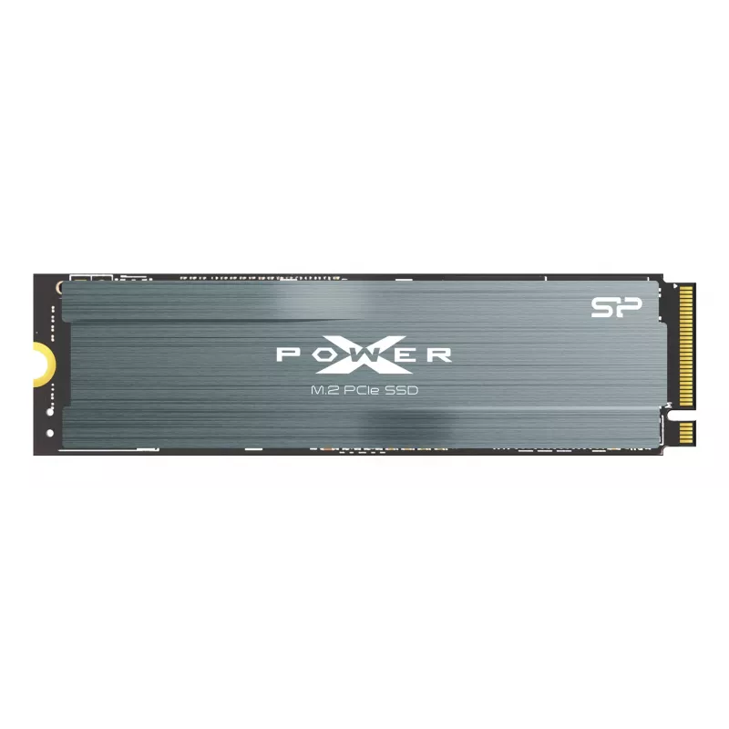 M.2 NVMe SSD Silicon Power 1 TB (PCIe 4.0 x4, 2280, Skaitymas 7000 MB/s, Rašymas 6000 MB/s, NVMe 2.0, Radiatorius)