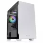 PC korpusas Thermaltake S100 Tempered Glass Snow Edition Micro Tower baltas
