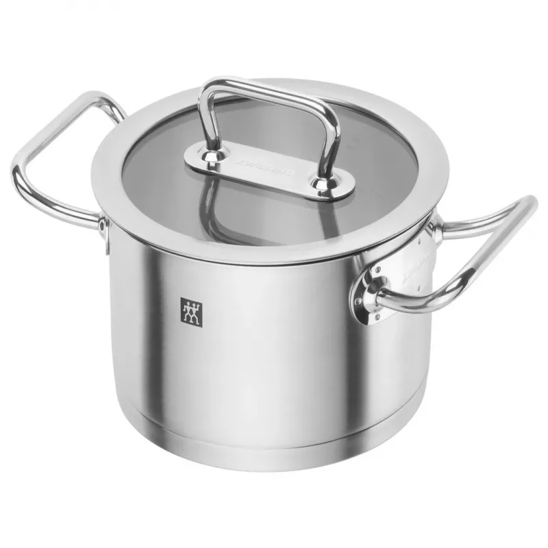 Puodų rinkinys ZWILLING 65120-005-0 – 5 vnt. nerūdijančio plieno puodai su stikliniais dangčiais