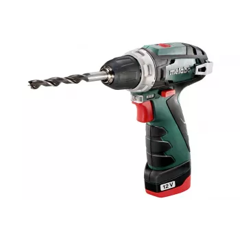 Pistolinis gręžtuvas Metabo POWERMAXX BS BASIC 1400 RPM, 800 g, greitai užveržiama griebtuvė