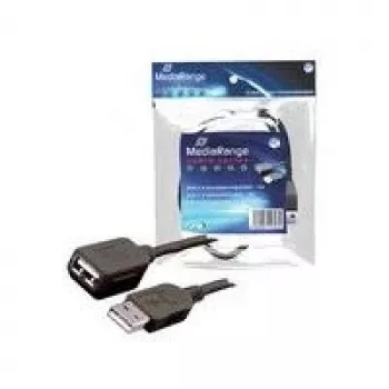 USB laidas MediaRange MRCS111 3m juodas