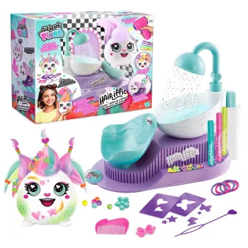 Kanal Toys Airbrush Plush AIR 044 Kirpyklos salonas – vaidmenų žaidimo rinkinys