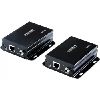 SpeaKa Professional SP-8567416 Garso/vaizdo stiprintuvas AV siųstuvas-imtuvas juodas (SP-8567416)