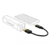 DeLOCK USB įkrovimo laidas Type-A – USB Type-C 15 cm juodas