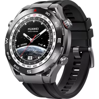 Huawei Watch Ultimate – išmanusis laikrodis su HNBR dirželiu, 1,5 colio ekranu, NFC, Bluetooth